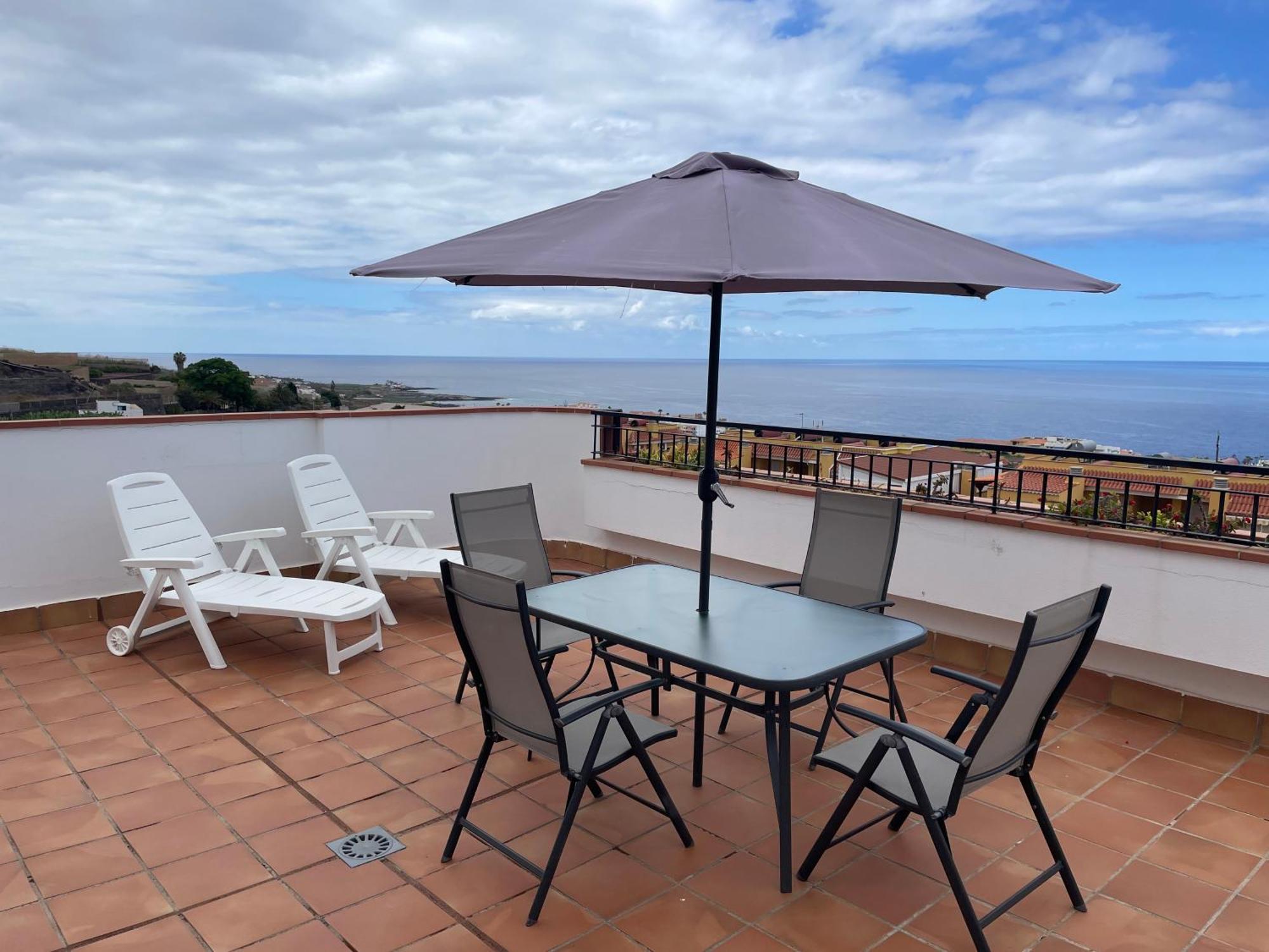 Amazing Duplex With Large Terrace And Sea Views Apartment Puerto de Santiago  Luaran gambar